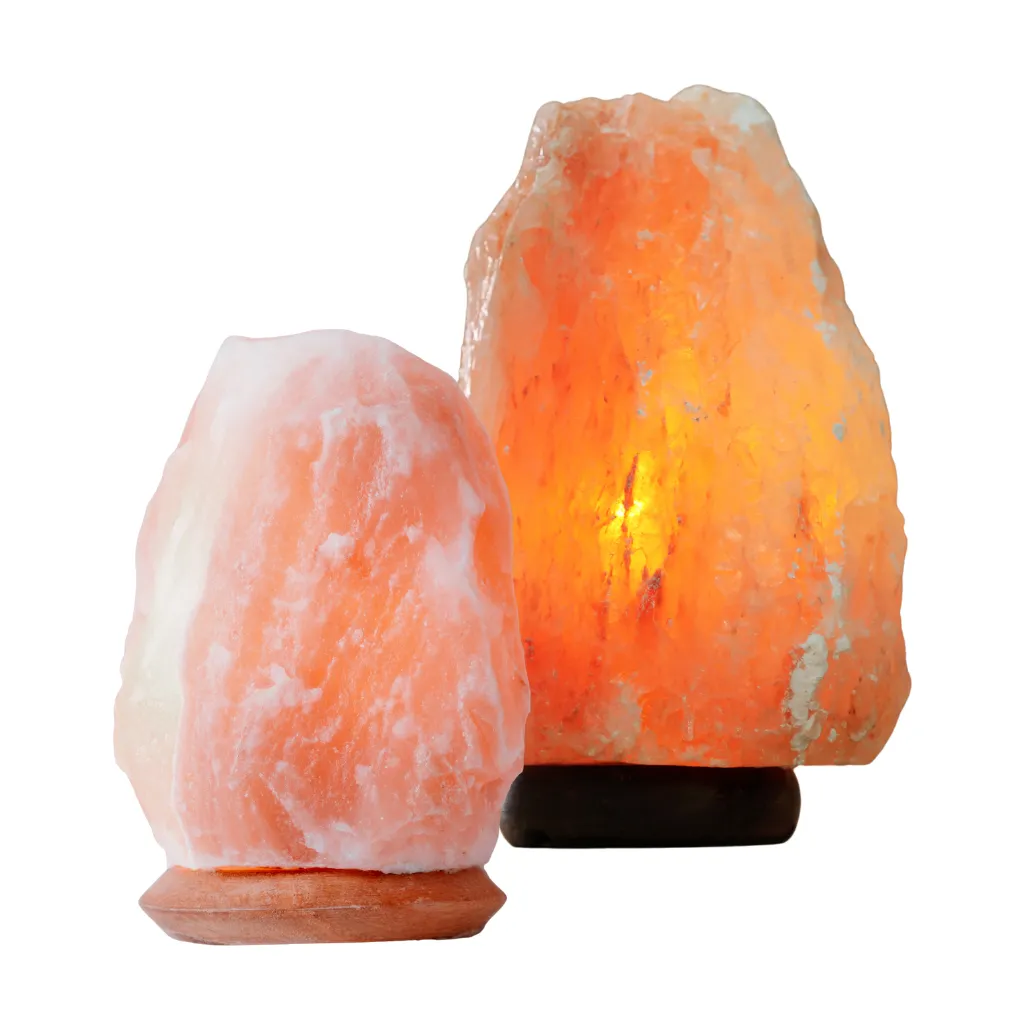Himlayan Pink Salt Natural Lamps big and small